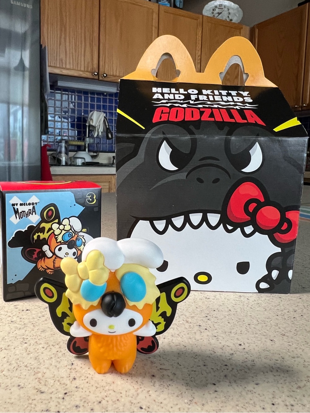 Hello Kitty My Melody Mothra McDonald’s